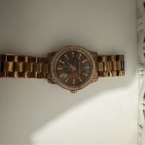 Michael Kors rose gold watch